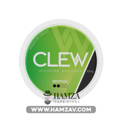 Clew Nicotine Pouches Menthol - كلو اكياس النيكوتين الرطبة بطعم المنثول 10mg (20 Pouches) Disposable
