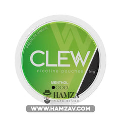 Clew Nicotine Pouches Menthol - كلو اكياس النيكوتين الرطبة بطعم المنثول 5mg (20 Pouches) Disposable