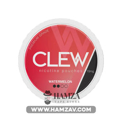 Clew Nicotine Pouches Watermelon - كلو اكياس النيكوتين الرطبة بطعم البطيخ 10mg (20 Pouches) Disposable