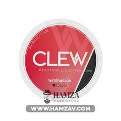 Clew Nicotine Pouches Watermelon - كلو اكياس النيكوتين الرطبة بطعم البطيخ 5mg (20 Pouches) Disposable