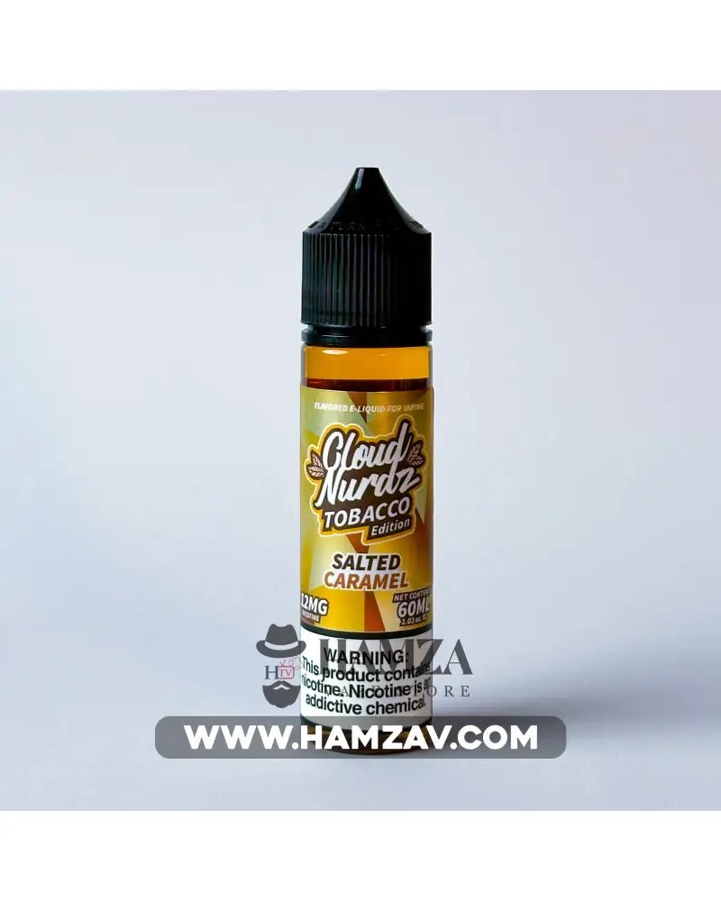 Cloud Nurdz Tobacco Salted Caramel - كلاود نيردز توباكو سولتد كراميل Premium Liquid