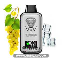 Coolplay Turbo Disposable 16000 Puffs Grape Ice - كول بلاي تيربو ديسبوزابل عنب ساقع