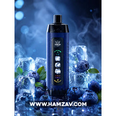 Crown Bar Al Fakher 25K Puff Ice Control Berry Ice - كراون بار الفاخر 25 ألف بف أيس كنترول بيرى أيس - 25000 / 5mg