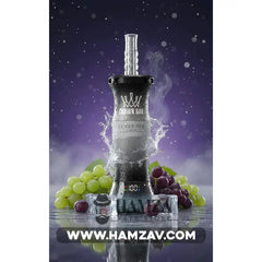 Crown Bar Al Fakher E Hose 60K Puff Grape - كراون بار الفاخر إى هوز 60 ألف بف عنب - 60000 / 5mg (Freebase) - Disposable
