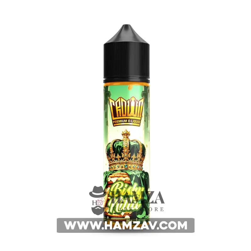 Crown E-Liquid Bisky Nilla - كراون ليكويد بسكوت فانيليا Egyptian Liquid