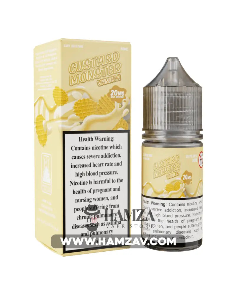 Custard Monster Saltnic Vanilla - Premium Liquid