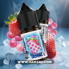 Dollar Blends Saltnic Super Cool Strawberry Bubblegum - دولار بليندز سولت سوبر