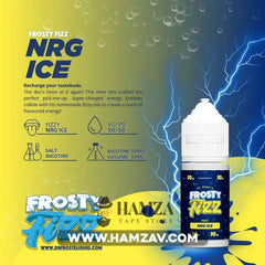 Dr Frost Frosty Fizz Saltnic Fizzy Nrg Ice - دكتور فروست سولت مشروب الطاقة ساقع Premium Liquid