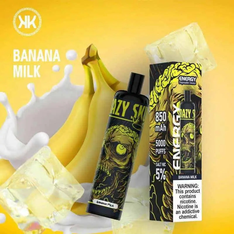 Energy Disposable 5000 Puffs Banana Milk -
