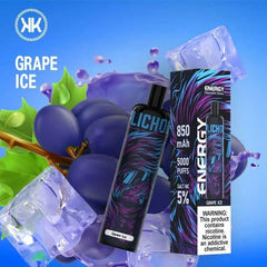 Energy Disposable Grape Ice -
