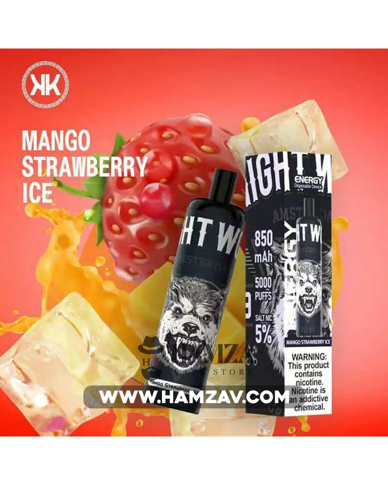 Energy Disposable Mango Strawberry Ice -