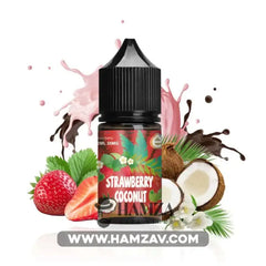 Essential Saltnic Strawberry Coconut - اسينشال سولت فراولة جوز هند Premium Liquid