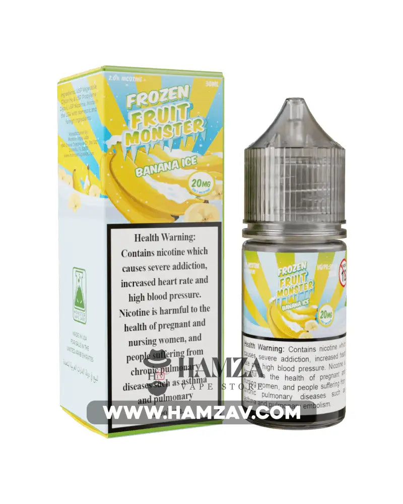 Fruit Monster Frozen Saltnic Banana - Premium Liquid