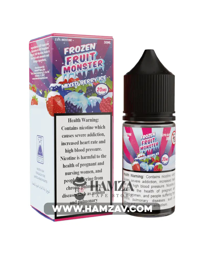 Fruit Monster Frozen Saltnic Mixed Berry - Premium Liquid