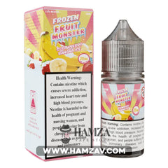 Fruit Monster Frozen Saltnic Strawberry Banana - Premium Liquid