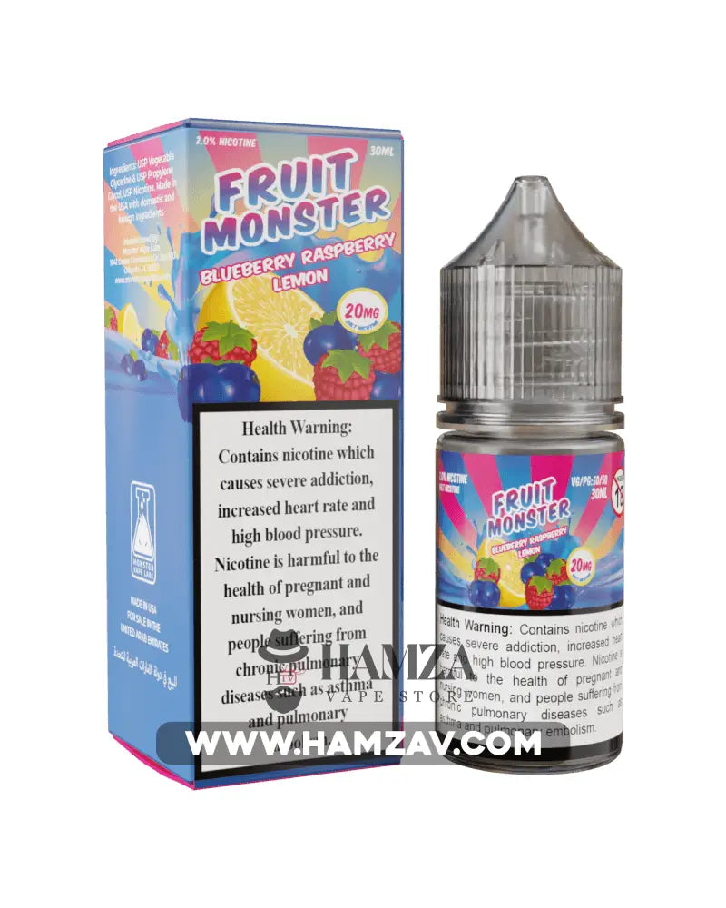 Fruit Monster Saltnic Blueberry Raspberry Lemon - Premium Liquid