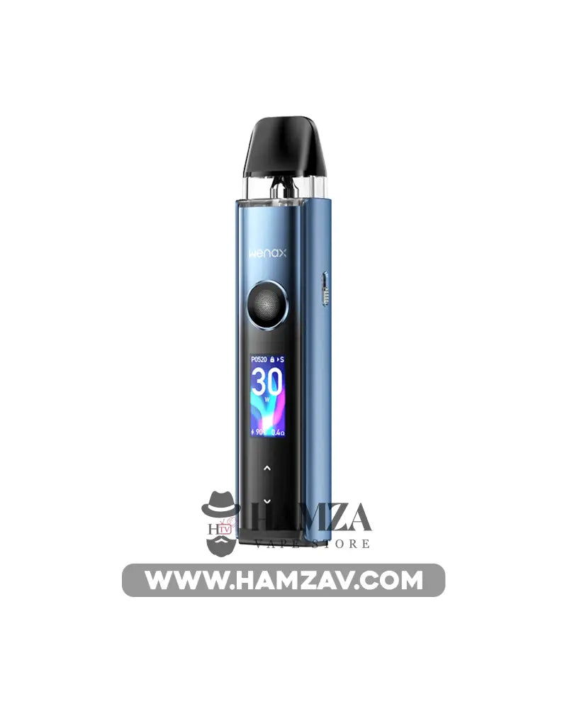 Geekvape Wenax Q Pro Pod - جييك فيب ويناكس كيو برو بود Azure Blue Mtl Pods