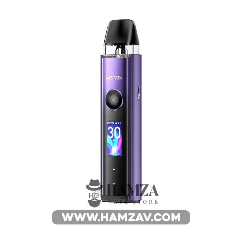 Geekvape Wenax Q Pro Pod - جييك فيب ويناكس كيو برو بود Luminous Purple Mtl Pods