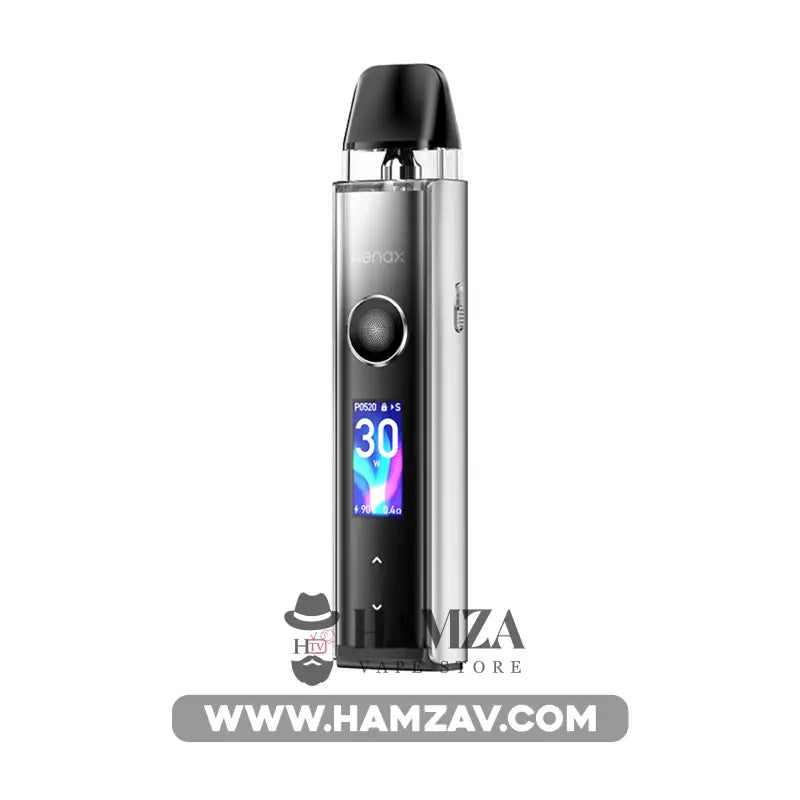 Geekvape Wenax Q Pro Pod - جييك فيب ويناكس كيو برو بود Moonlit Silver Mtl Pods