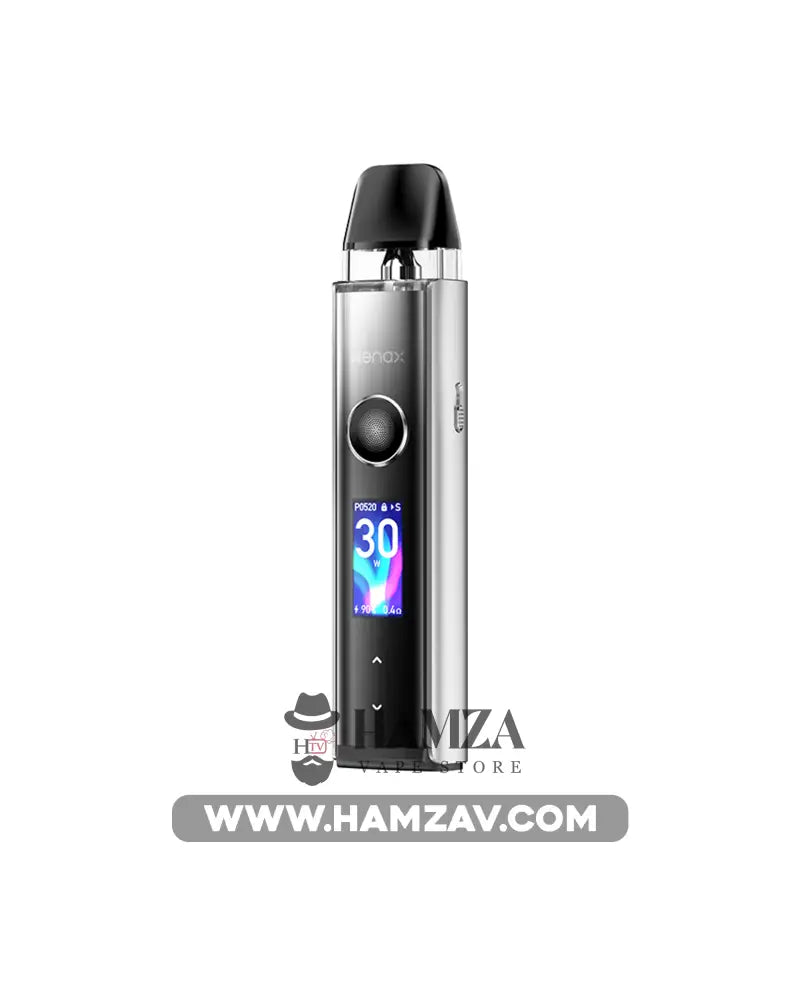 Geekvape Wenax Q Pro Pod - جييك فيب ويناكس كيو برو بود Moonlit Silver Mtl Pods