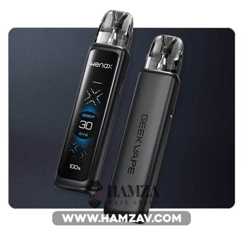 Geekvape Wenax Q ULTRA Pod - جييك فيب ويناكس كيو الترا بود Carbon Black MTL Pods