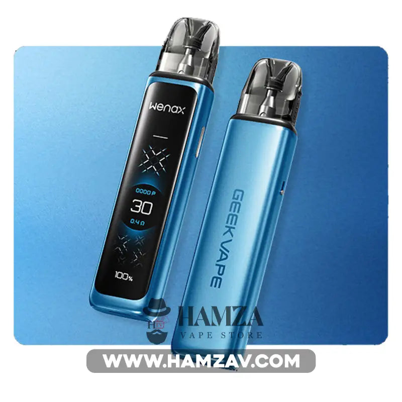 Geekvape Wenax Q ULTRA Pod - جييك فيب ويناكس كيو الترا بود Costal Blue MTL Pods