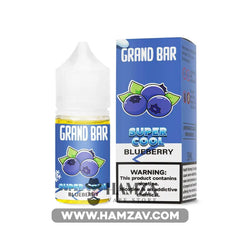 Grand Bar Premium Liquid SaltNic Blueberry - جراند بار بريميم سولت بلوبيري Premium Liquid