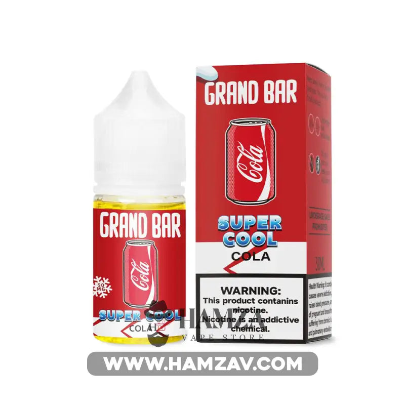 Grand Bar Premium Liquid SaltNic Cola - جراند بار بريميم سولت كولا Premium Liquid