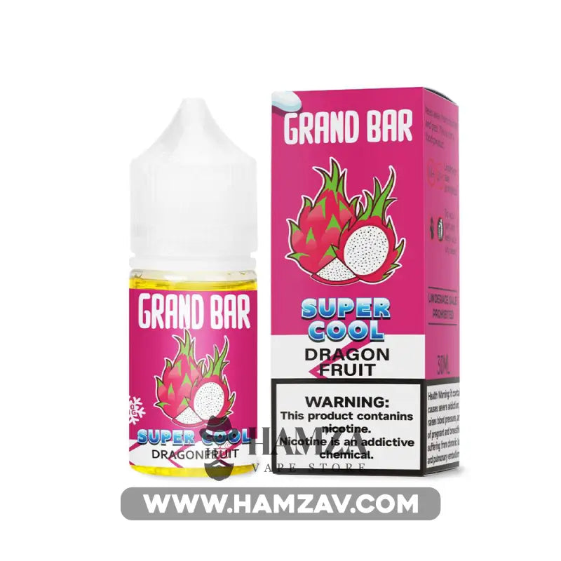 Grand Bar Premium Liquid SaltNic Dragonfruit - جراند بار بريميم سولت دراجون فروت Premium Liquid