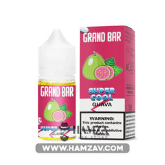 Grand Bar Premium Liquid SaltNic Guava - جراند بار بريميم سولت جوافة Premium Liquid