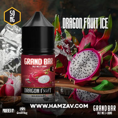 Grand Bar Saltnic Dragon Fruit Ice - جراند بار سولت دراجون فروت ساقع Egyptian Liquid