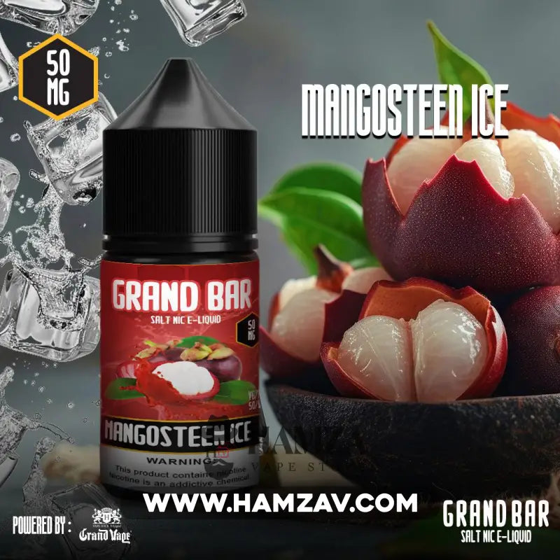 Grand Bar Saltnic Mangosteen Ice - جراند بار سولت مانغوستين ساقع Egyptian Liquid