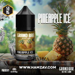 Grand Bar Saltnic Pineapple Ice - جراند بار سولت اناناس ساقع Egyptian Liquid