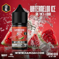 Grand Bar Saltnic Watermelon Ice - جراند بار سولت بطيخ ساقع Egyptian Liquid