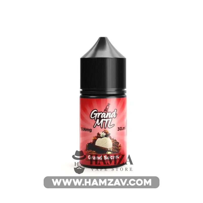 Grand Vape Tobacco Secret - Mtl (30Ml) / 6Mg Egyptian Liquid