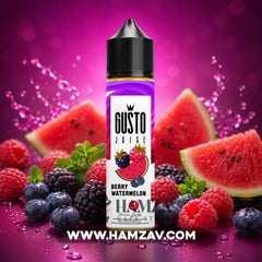 Gusto Eliquid Berry Watermelon - جوستو ليكويد توت بطيخ - Egyptian Liquid