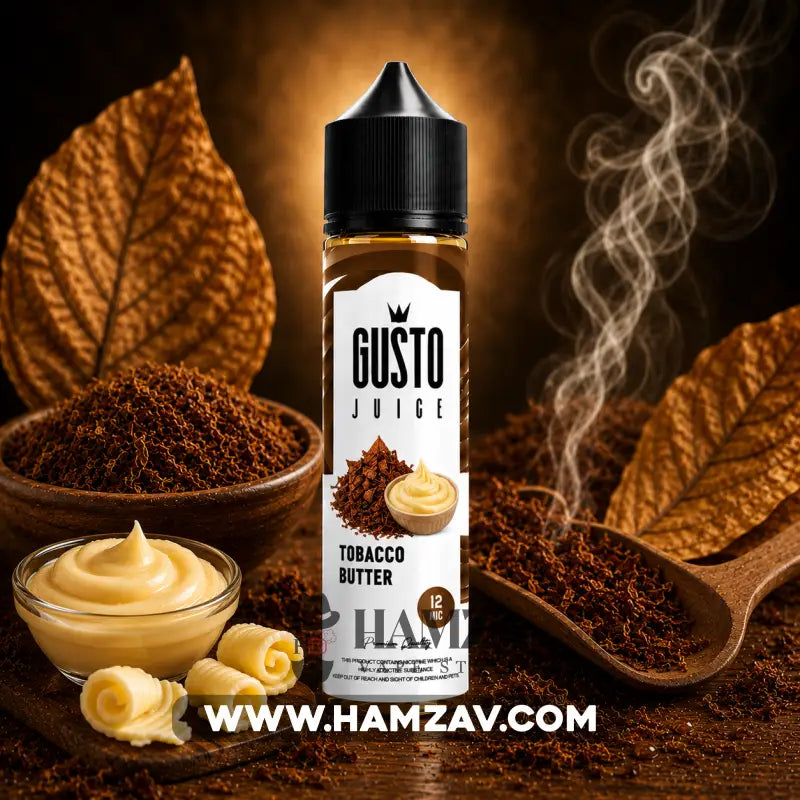 Gusto Eliquid Tobacco Butter - جوستو ليكويد توباكو زبدة - Egyptian Liquid