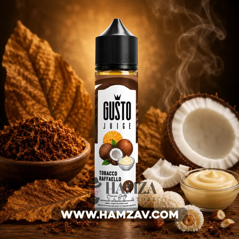 Gusto Eliquid Tobacco Rafaello - جوستو ليكويد توباكو رافايللو - Egyptian Liquid