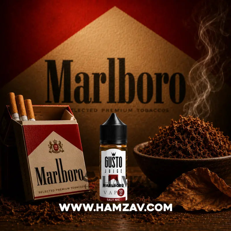 Gusto SaltNic Eliquid Marlboro - جوستو ليكويد سولت نيكوتين مارلبورو - Egyptian Liquid