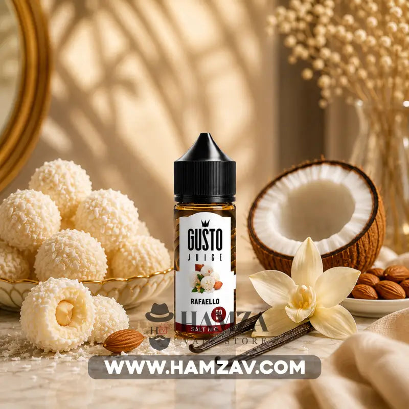 Gusto SaltNic Eliquid Rafaello - جوستو ليكويد سولت نيكوتين رافايللو - Egyptian Liquid