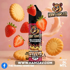 Horny Hamster E Juice Mr cookies & Strawberry - هورني هامستر مستر كوكيز فراولة - Egyptian Liquid