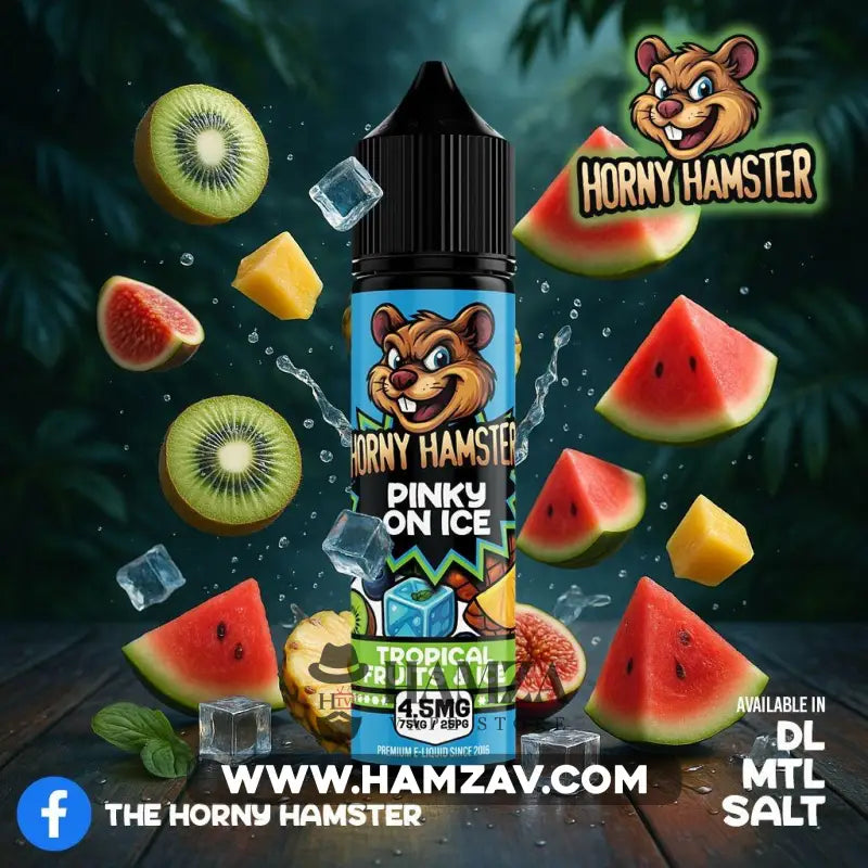 Horny Hamster E Juice Pinky On Ice - هورني هامستر بينكى أيس - Egyptian Liquid