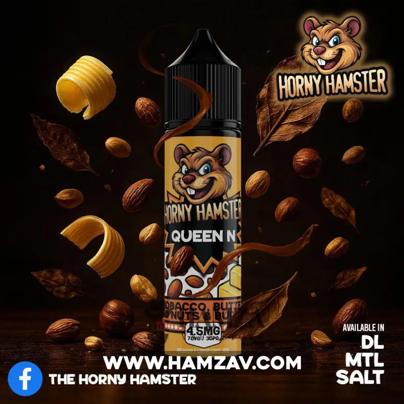 Horny Hamster E Juice Queen N - هورني هامستر كوين ان - Egyptian Liquid