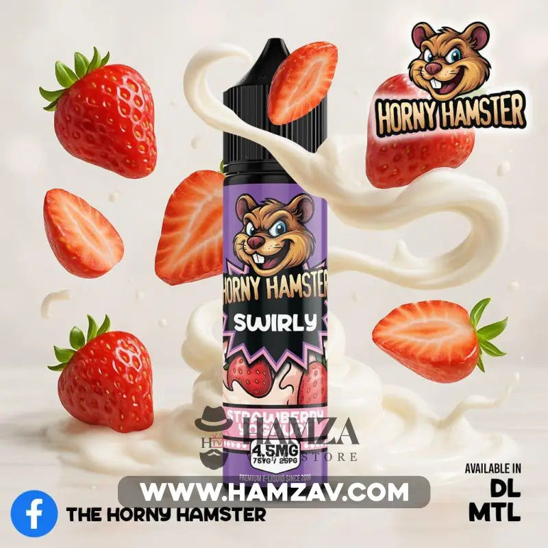 Horny Hamster E Juice Swirly - هورني هامستر سويرلى - Egyptian Liquid