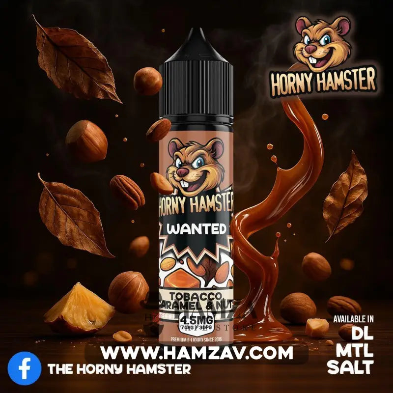 Horny Hamster E Juice Wanted - هورني هامستر وانتيد - Egyptian Liquid