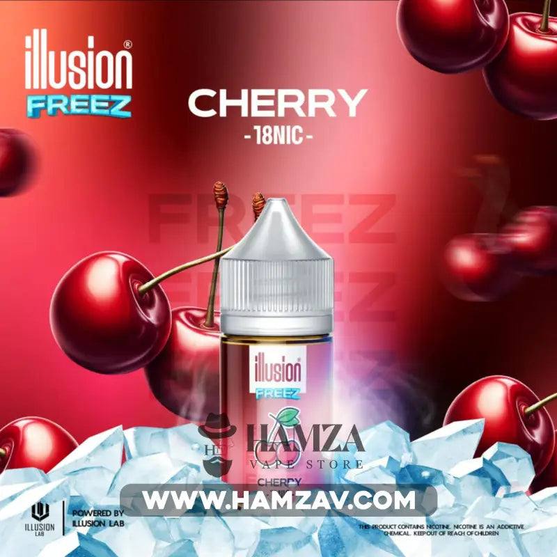 Illusion Freez Cherry - ايلوجن فريز كريز ساقع Egyptian Liquid