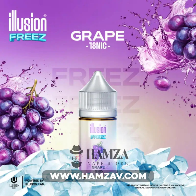 Illusion Freez Grape - ايلوجن فريز عنب ساقع Egyptian Liquid