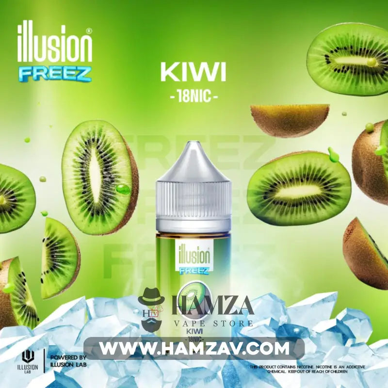 Illusion Freez Kiwi - ايلوجن فريز كيوي ساقع Egyptian Liquid