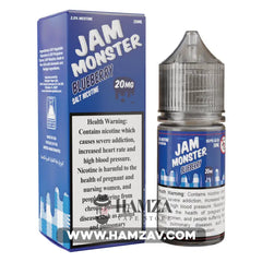 Jam Monster Saltnic Blueberry - Premium Liquid