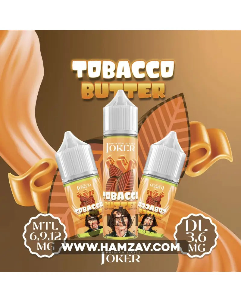 Joker E Liquid Tobacco Butter - Egyptian